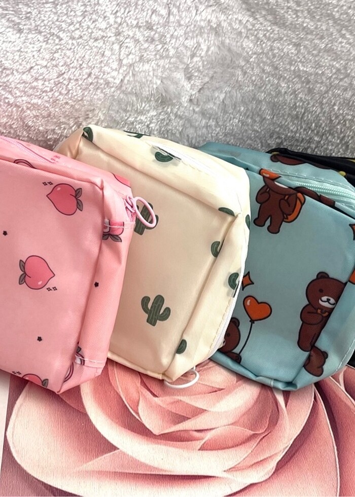 Ped ve makyaj malzemesi saklama çantası - Görsel 3