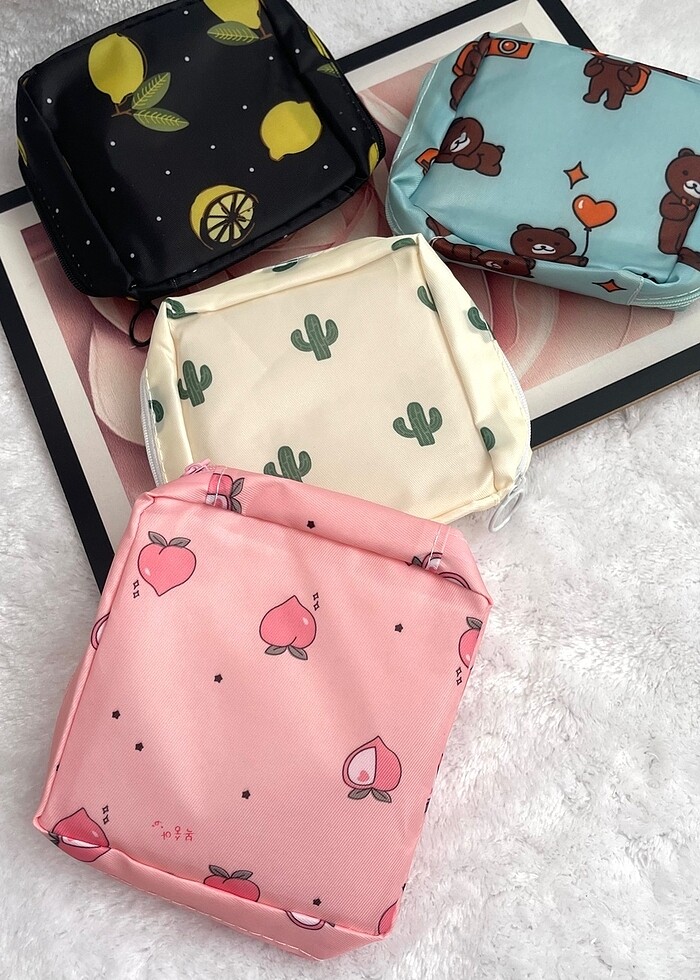 Ped ve makyaj malzemesi saklama çantası - Görsel 2