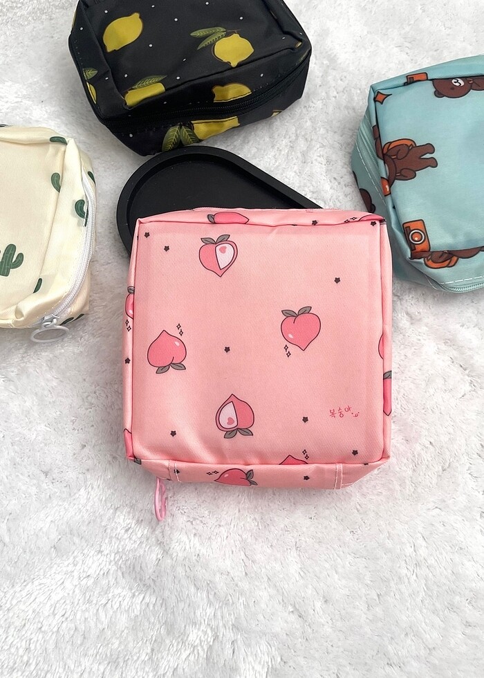 Ped ve makyaj malzemesi saklama çantası - Görsel 5