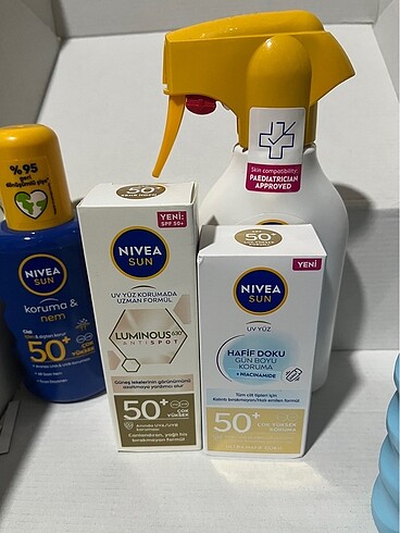 Nivea Nivea güneş kremi ürünleri toplam değeri 4000?