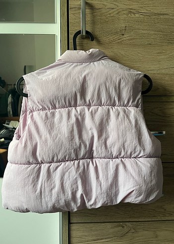 Zara kids Kız Çocuk Lila Fermuarlı Yelek - Görsel 3