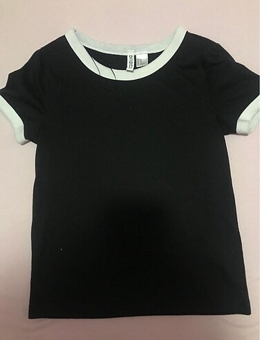 H&M siyah tişört