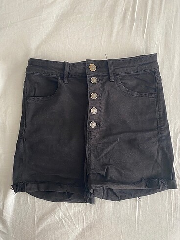 Stradivarius Denim Sort