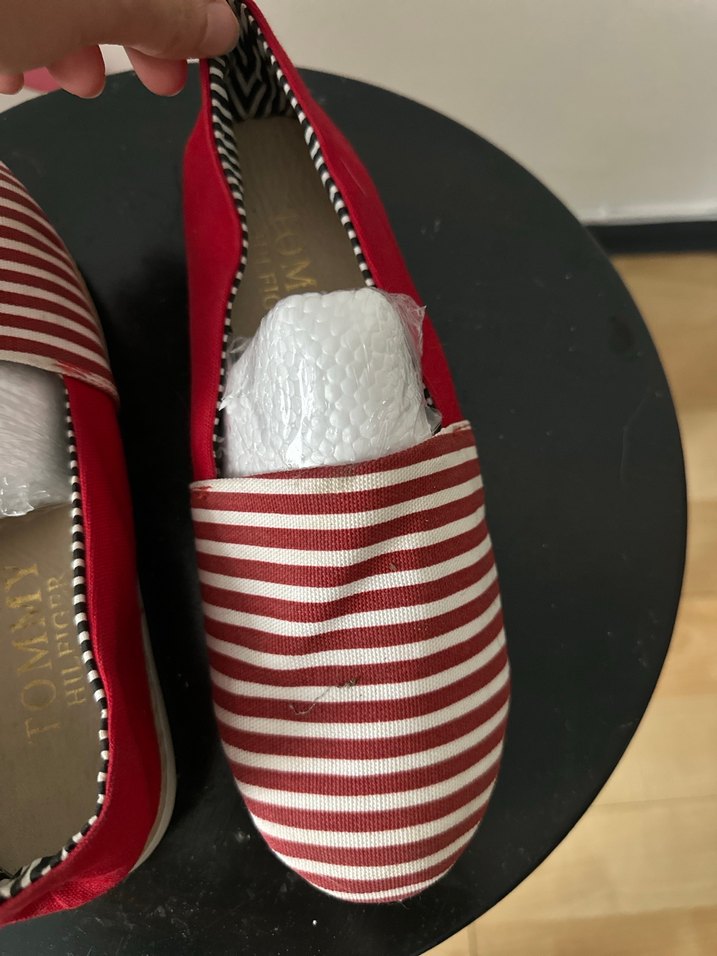 Kadın Kırmızı Dolgu Topuk Espadril - Görsel 4