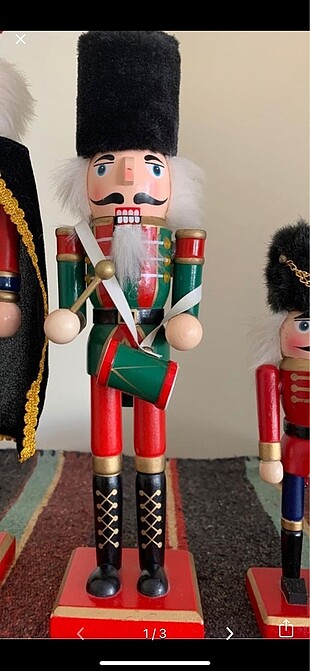 Nutcracker Kurşun asker 30cm