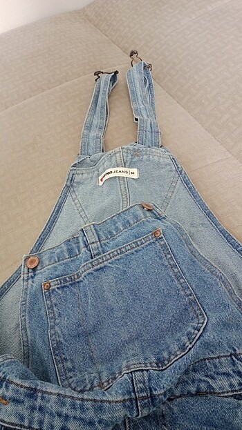 34 beden Koton salopet tulum 13-14 yaş kız çocuğuna da rahatlıkl - Görsel 3