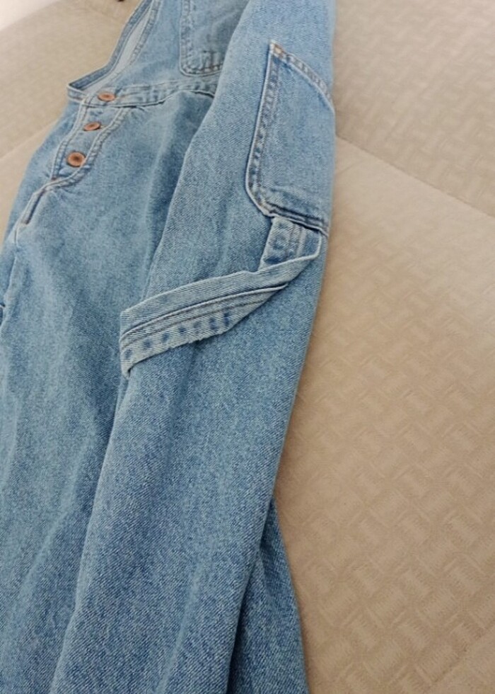 34 beden Koton salopet tulum 13-14 yaş kız çocuğuna da rahatlıkl - Görsel 2