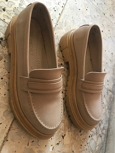Shoes & More Krem klasik ayakkabı