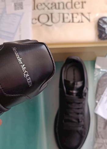 Alexander McQueen Siyah Erkek Sneaker - Görsel 5