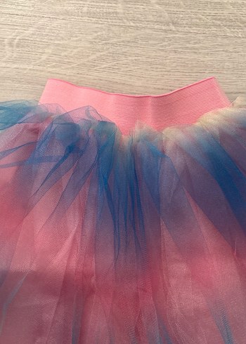 Kız Çocuk Renkli Fırfırlı Etek - Görsel 3