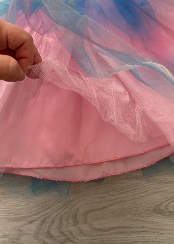 Kız Çocuk Renkli Fırfırlı Etek - Görsel 2