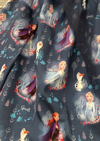 Kız Çocuk Mavi Tül Detaylı Etek - Görsel 2