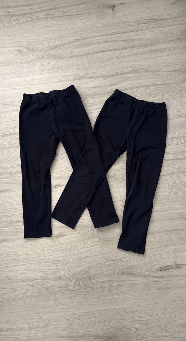 Çocuk lacivert ikili tayt - Görsel 2