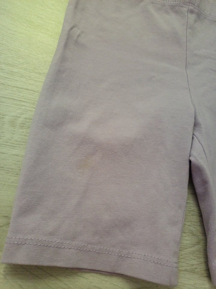 Kızlar için Lila Pamuklu Şort - Görsel 2