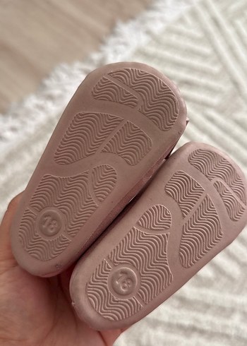 Pembe Fiyonklu Kız Çocuk Babet Ayakkabı - Görsel 3