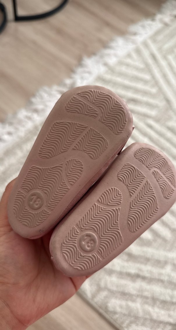 Pembe Fiyonklu Kız Çocuk Babet Ayakkabı - Görsel 3