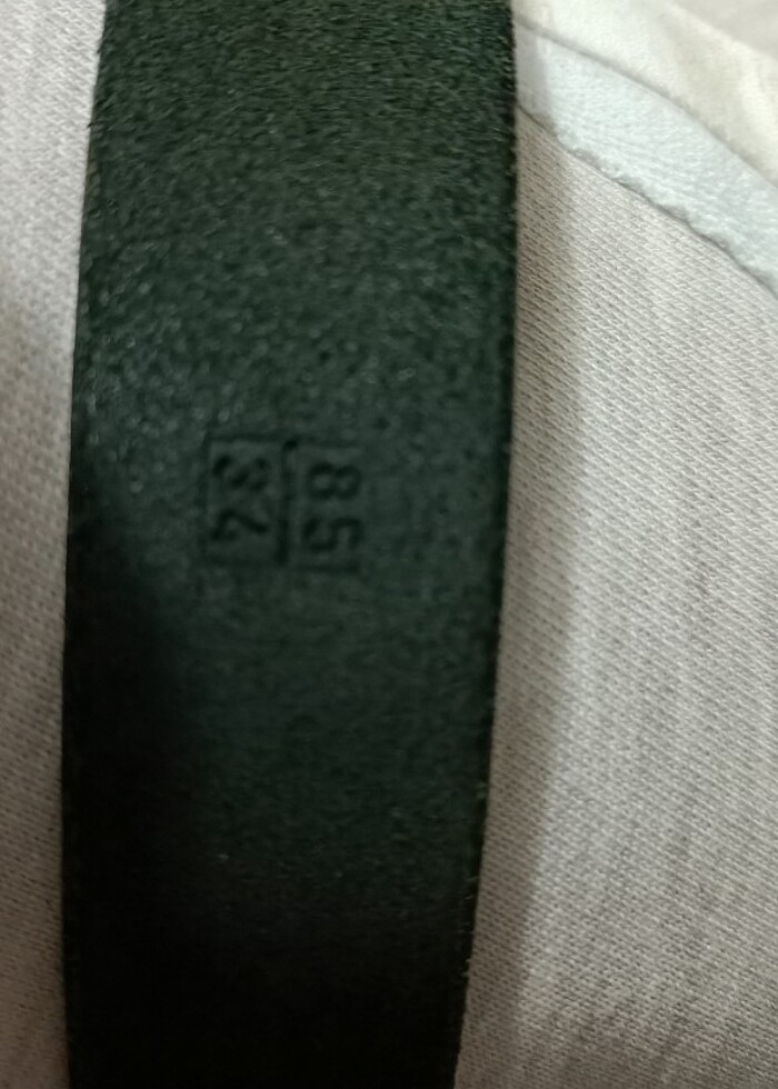 Çocuk bez ve deri kemer - Görsel 3