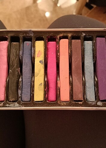 Saç boyama kalemleri, hair chalk - Görsel 3