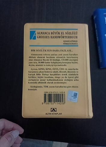 Almanca sözlük 300 TL, İngilizce sözlük 75 TL - Görsel 2