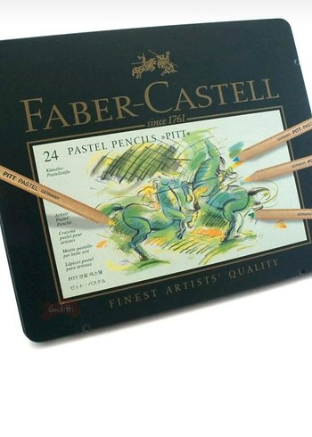 Faber-Castell 24 Renk Pastel Boya Kalemi Seti