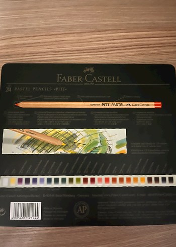  Faber-Castell 24 Renk Pastel Boya Kalemi Seti