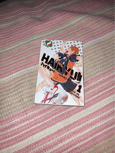 haikyu!! manga 1 ve 3.ciltler set