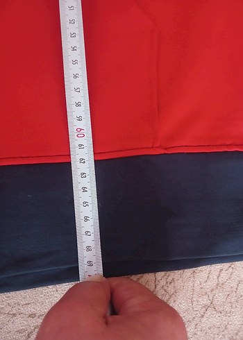 Kırmızı Siyah Fermuarlı Kadın Eşofman üstü yeni hiç giyilmedi - Görsel 6