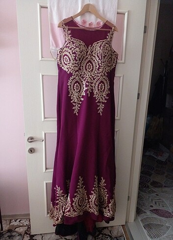 Abiye bordo - Görsel 2