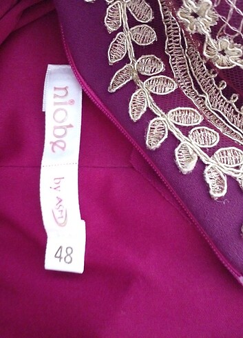 Abiye bordo - Görsel 3