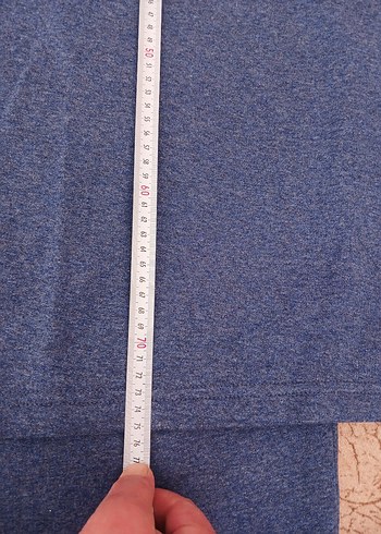 Mavi Gri Erkek kışlık Pijama Takımı yeni etiketli - Görsel 8