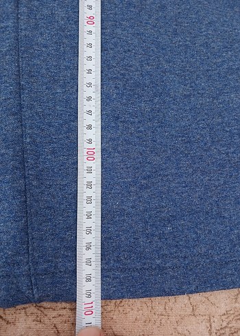 Mavi Gri Erkek kışlık Pijama Takımı yeni etiketli - Görsel 5