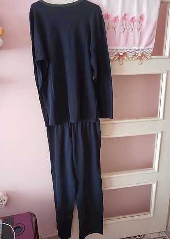 Erkek Lacivert Baskılı Uzun Kollu Pijama Takımı - Görsel 2