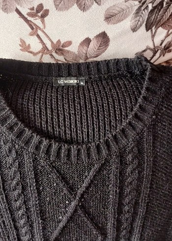 lcwaikiki 44 46 bedene uyumlu Siyah Örgü Kadın Kazak yeni - Görsel 4