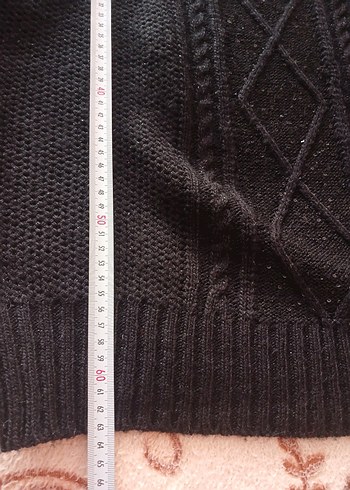 lcwaikiki 44 46 bedene uyumlu Siyah Örgü Kadın Kazak yeni - Görsel 8