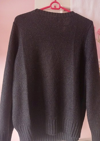 lcwaikiki 44 46 bedene uyumlu Siyah Örgü Kadın Kazak yeni - Görsel 2