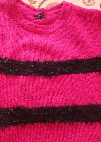 lcwaikiki 42 44  bedene uyumlu  Çizgili  Kadın Kazak yeni - Görsel 7