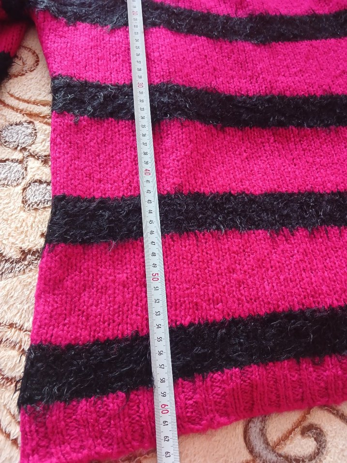 lcwaikiki 42 44  bedene uyumlu  Çizgili  Kadın Kazak yeni - Görsel 5