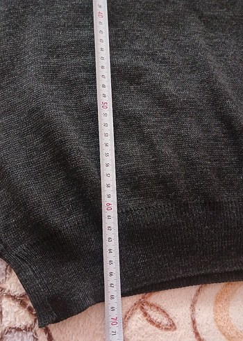 Gri jovi marka erkek Triko Uzun Kollu Kazak - Görsel 9