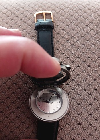 Çocuk Saati Siyah Kayışlı yeni - Görsel 4