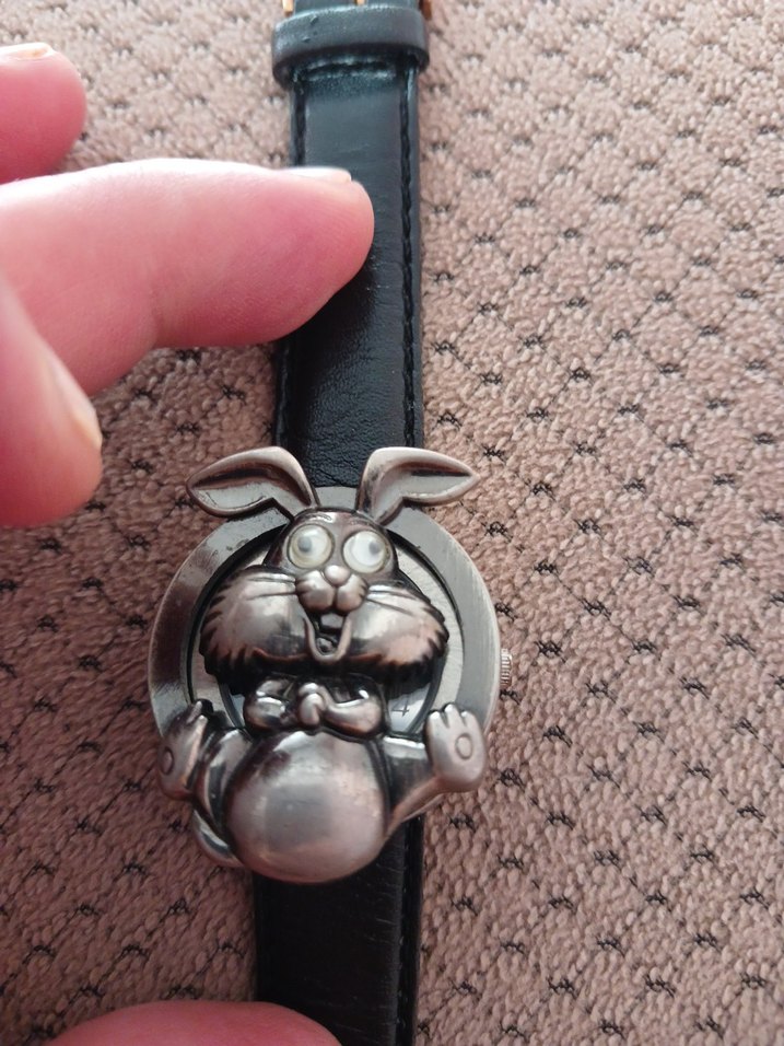 Çocuk Saati Siyah Kayışlı yeni - Görsel 5