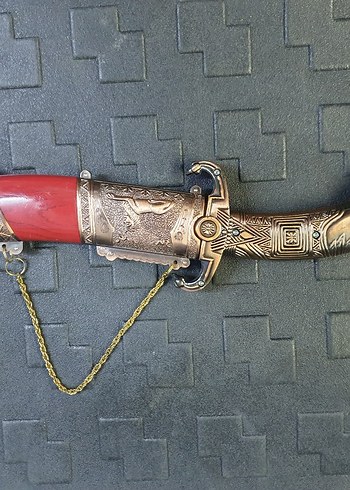 antika görünümlü At başlı Hançer - Görsel 3