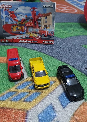 Majorette Kurtarma İstasyonu Oyun Seti - Görsel 4