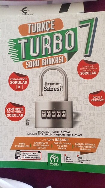Türkçe turbo 7 sınıf video çözümlü 2023