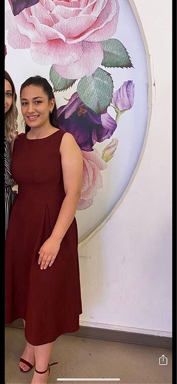 Çan şeklinde elbise