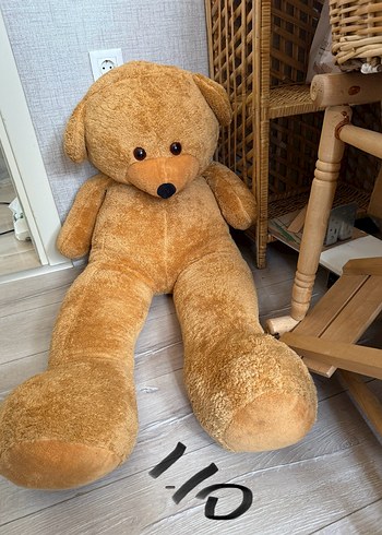 Büyük Boy Kahverengi Peluş Ayı Oyuncak