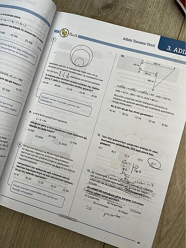  Beden sınav yayınları tyt matematik