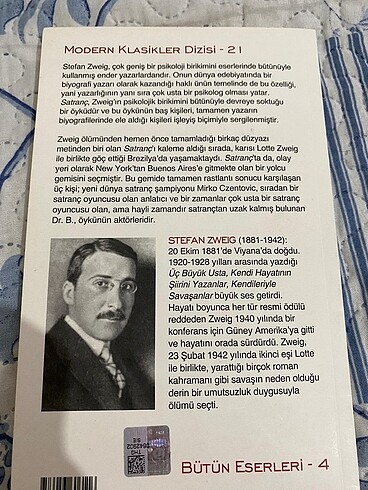  Stefan Zweig SATRANÇ