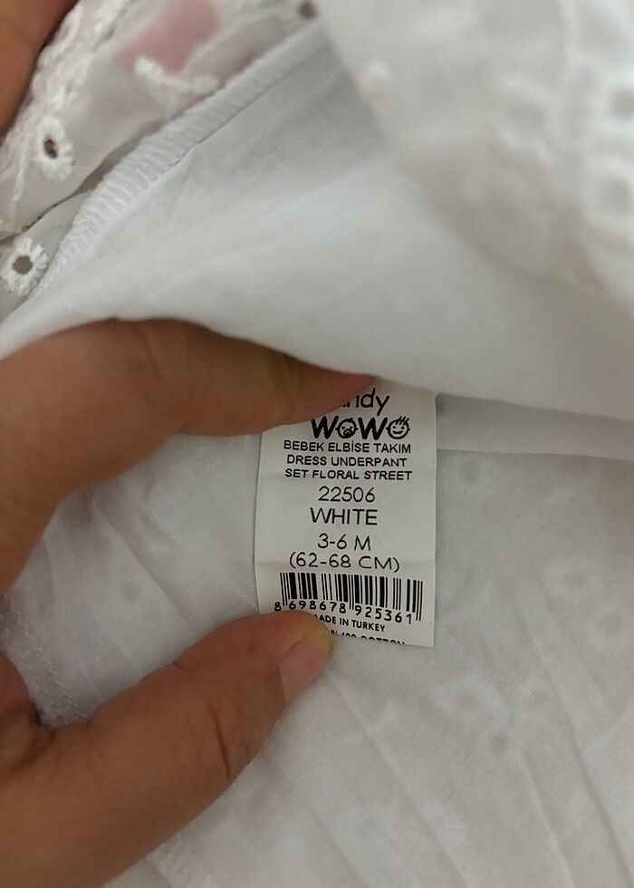 Kız bebek elbise - Görsel 3