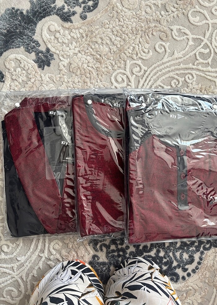 Kly çeyizlik erkek damatlık seti 5 li penye pijama takımı - Görsel 5