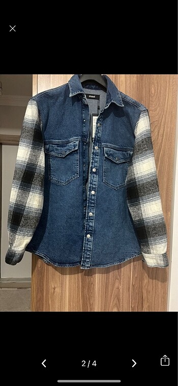 Mavi ross gömlek - Görsel 2